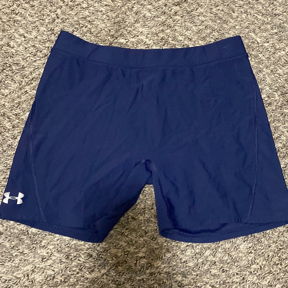 Under armor spandex shorts